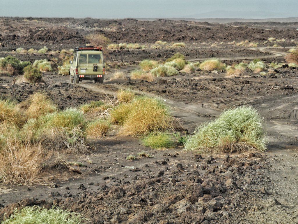 On the road in Ethiopia
