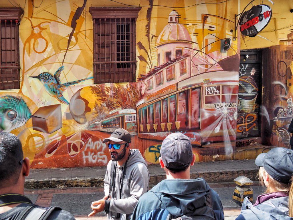 Bogota graffiti tour