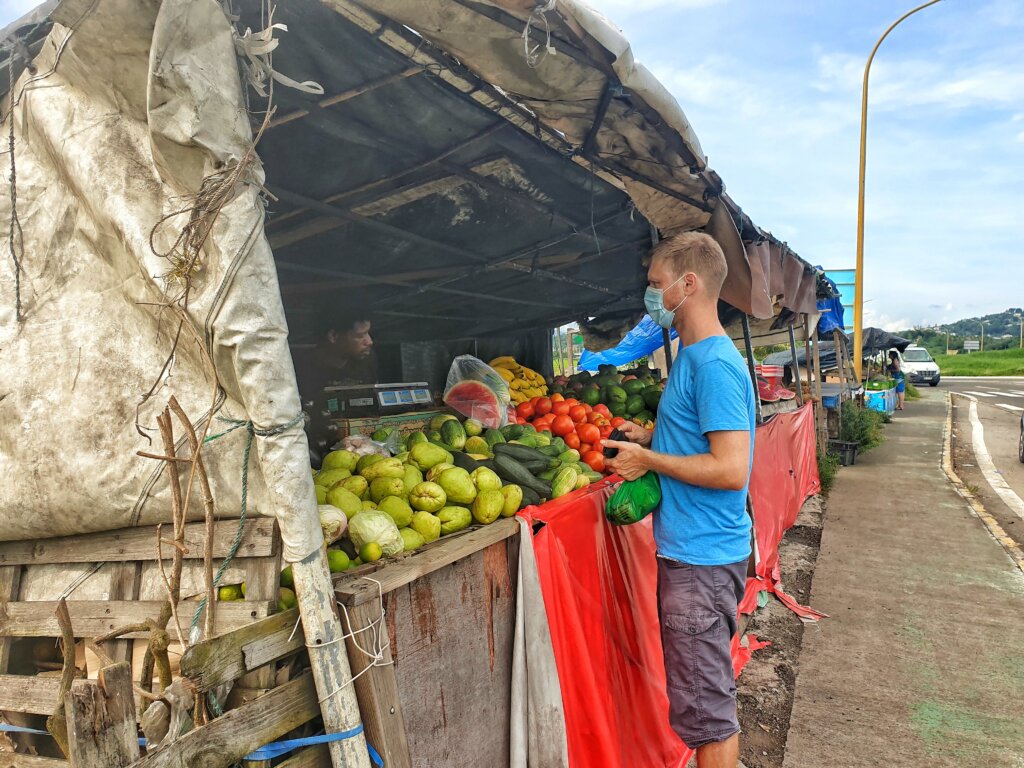 French Antilles local fruit