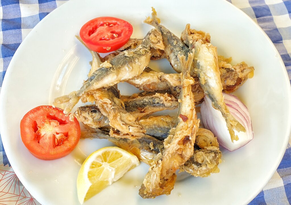 Fresh fish in Anadolu Kavagi